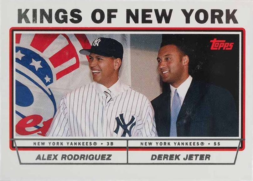 2004 Topps  Alex Rodriguez/Derek Jeter #693 Baseball Card