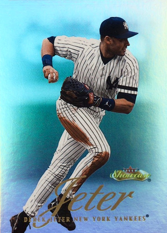 2000 Fleer Showcase Derek Jeter #2 Baseball Card