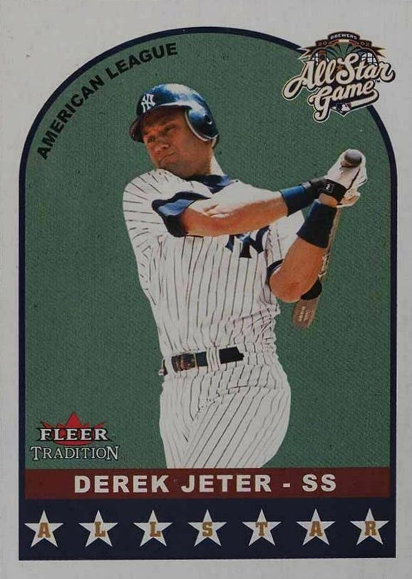 2002 Fleer Tradition Update Derek Jeter #U307 Baseball Card