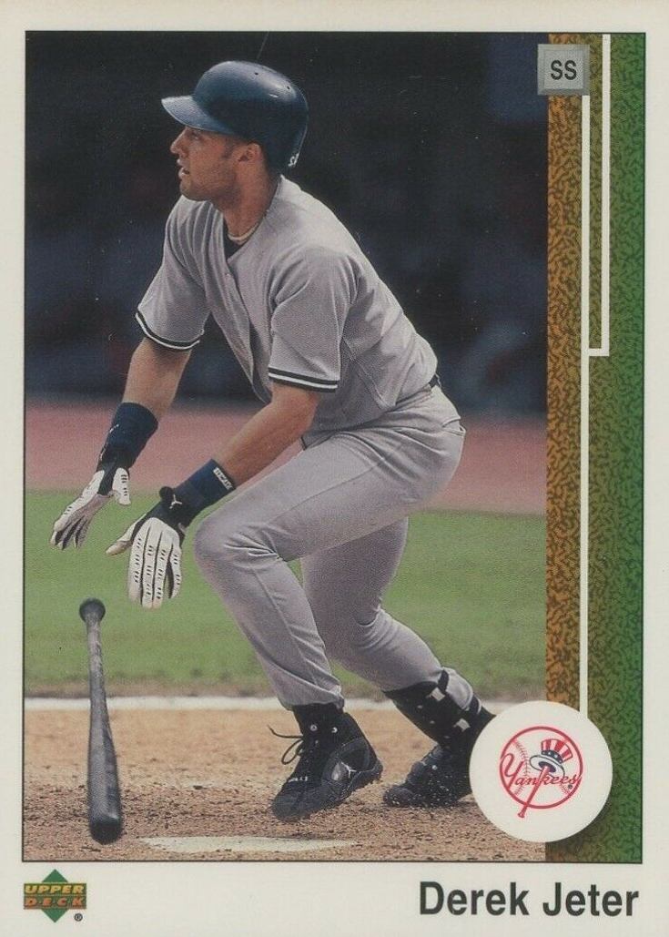 2002 UD Authentics Derek Jeter #79 Baseball Card