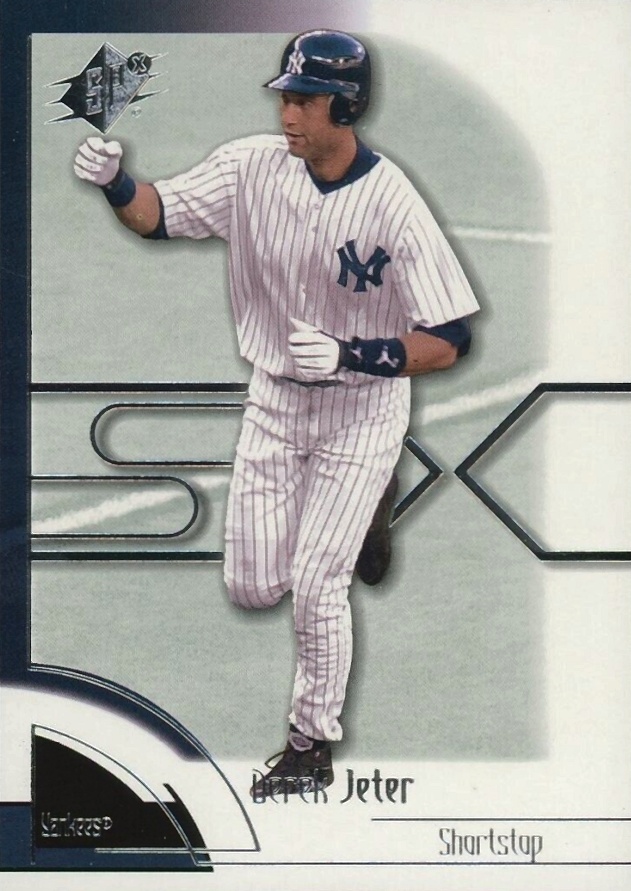 2002 SPx Derek Jeter #39 Baseball Card