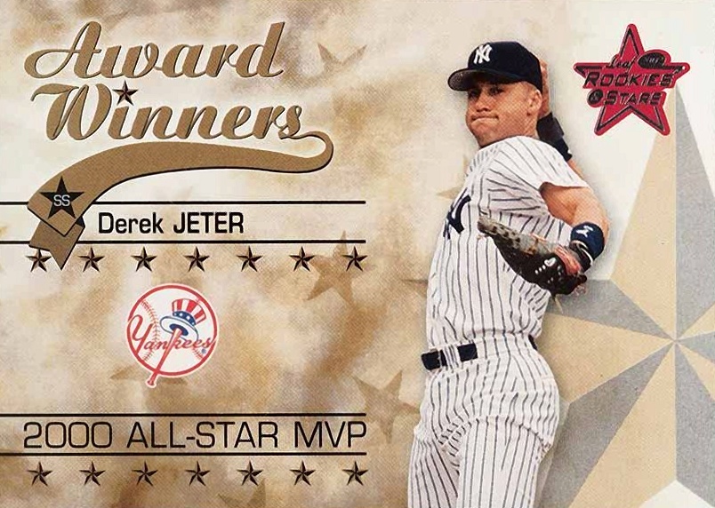 2002 Leaf Rookies & Stars Derek Jeter #289 Baseball Card