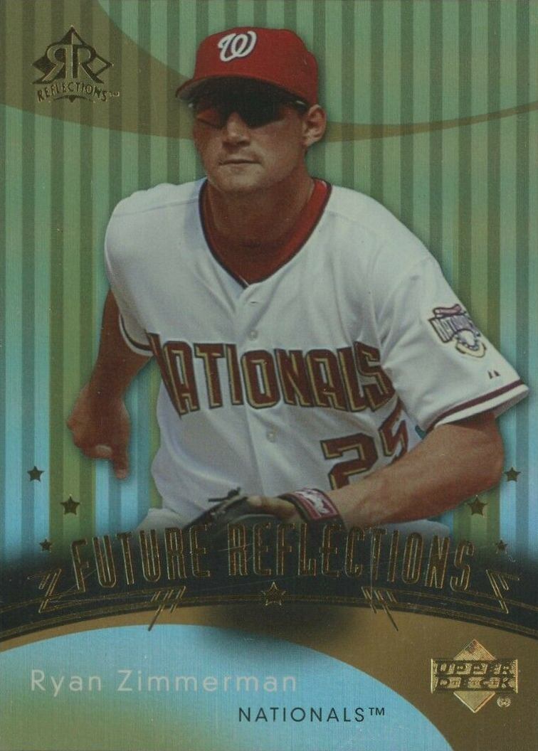 2005 Upper Deck Reflections Ryan Zimmerman #223 Baseball Card