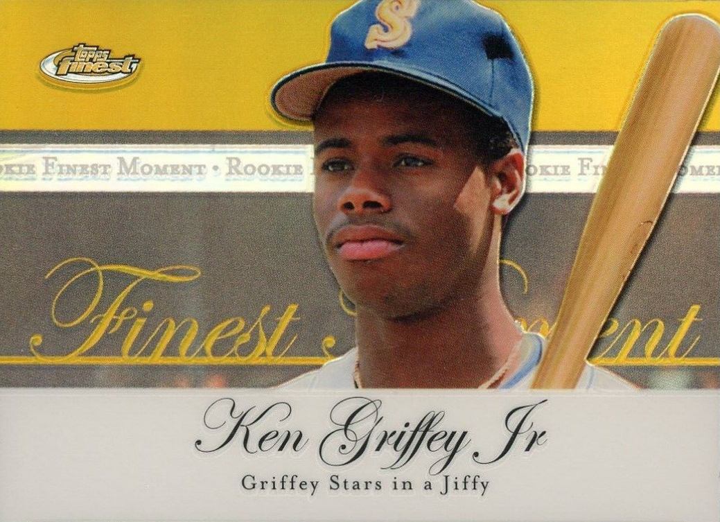 2007 Finest Rookie Finest Moments Ken Griffey Jr. #RFMKG Baseball Card