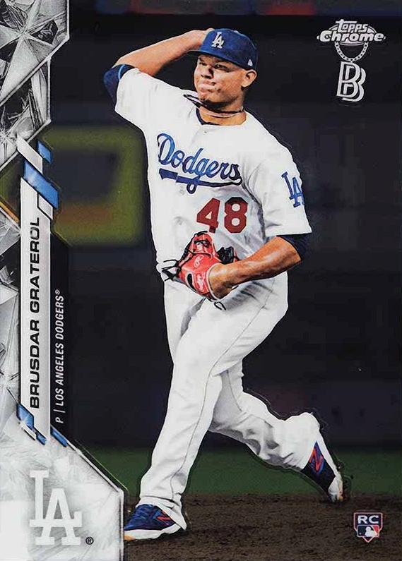 2020 Ben Baller Chrome Brusdar Graterol #91 Baseball Card