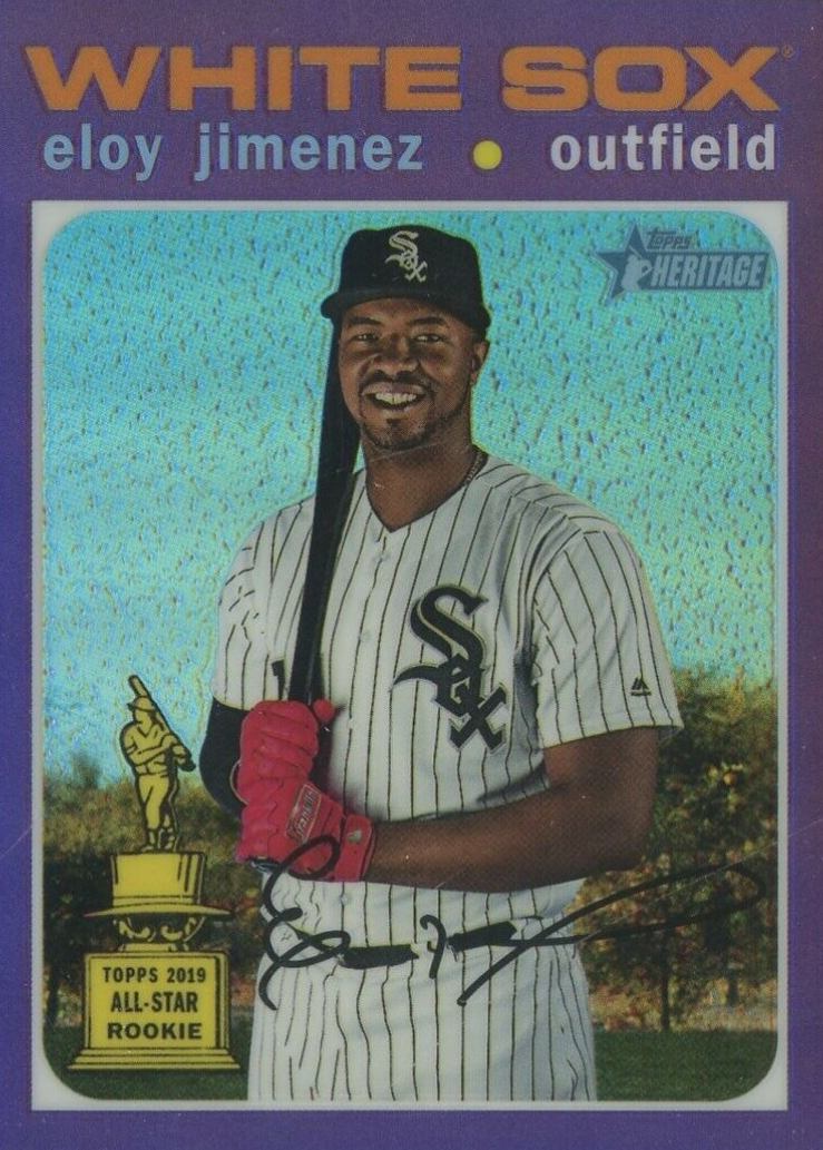 2020 Topps Heritage Eloy Jimenez #494 Baseball Card