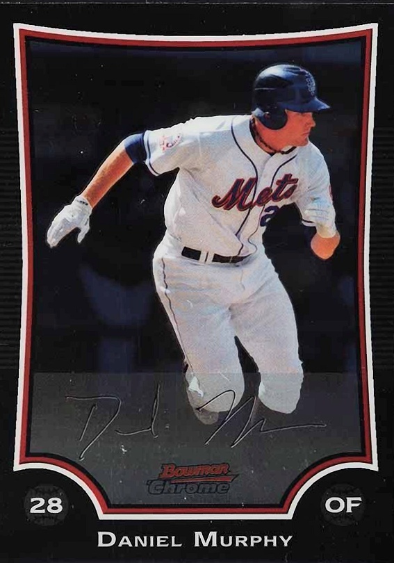 2009 Bowman Chrome Daniel Murphy #66 Baseball Card