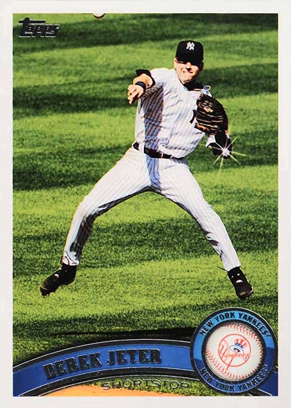 2011 Topps Derek Jeter #330 Baseball Card