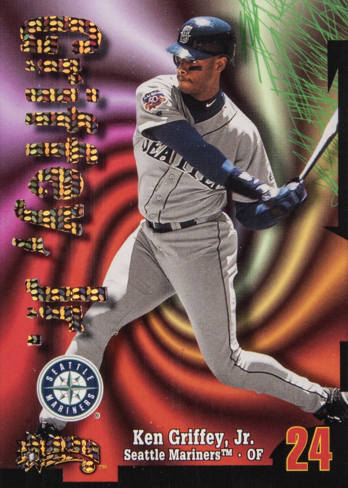 1998 Circa Thunder Ken Griffey Jr. #100 Baseball Card