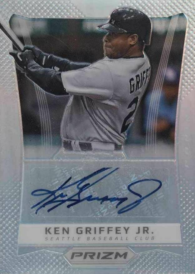 2012 Panini Prizm Autograph Ken Griffey Jr. #JR Baseball Card