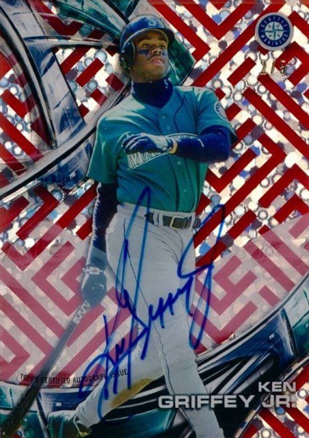 2016 Topps High Tek Autographs Ken Griffey Jr. #HT-KG Baseball Card