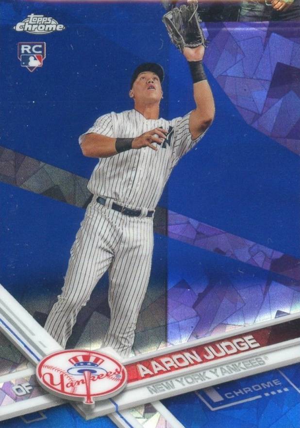 2017 Topps Chrome Sapphire Edition Aaron Judge #287 Baseball Card