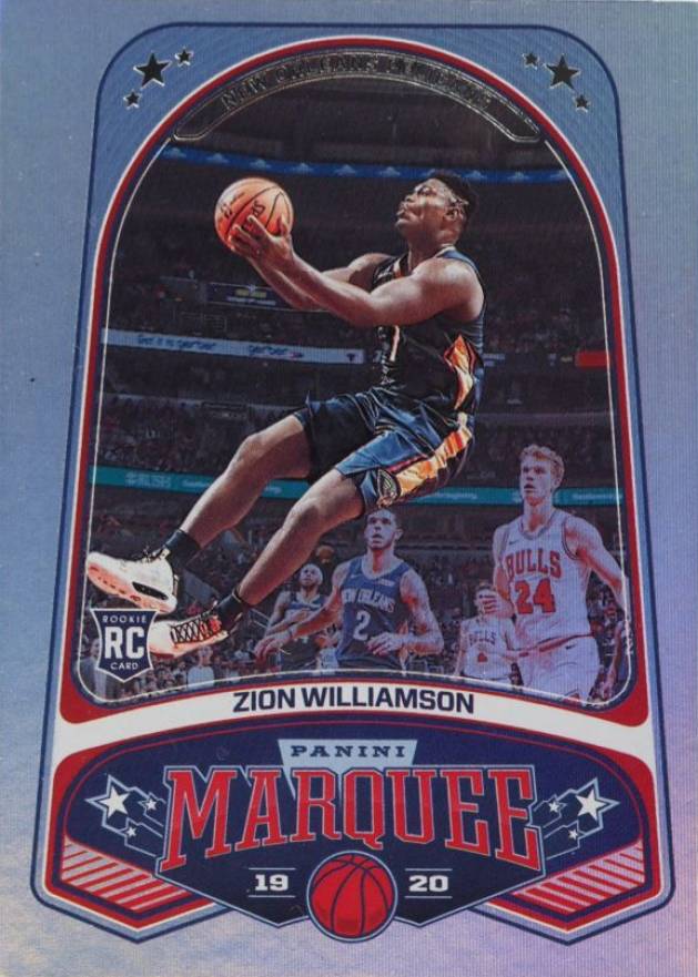 2019 Panini Chronicles Zion Williamson #244 Basketball Card