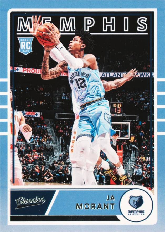 2019 Panini Chronicles Ja Morant #654 Basketball Card