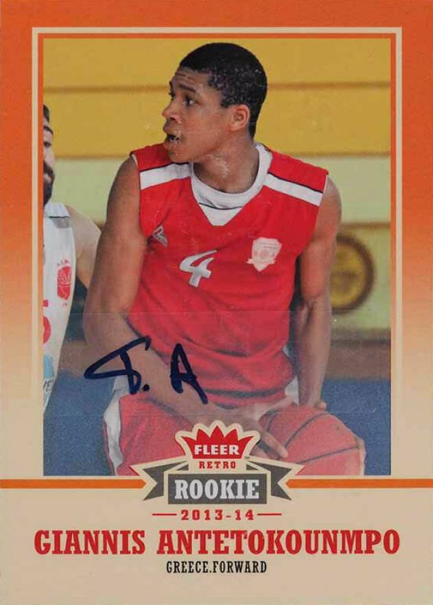 2013 Fleer Retro  Giannis Antetokounmpo #47 Basketball Card