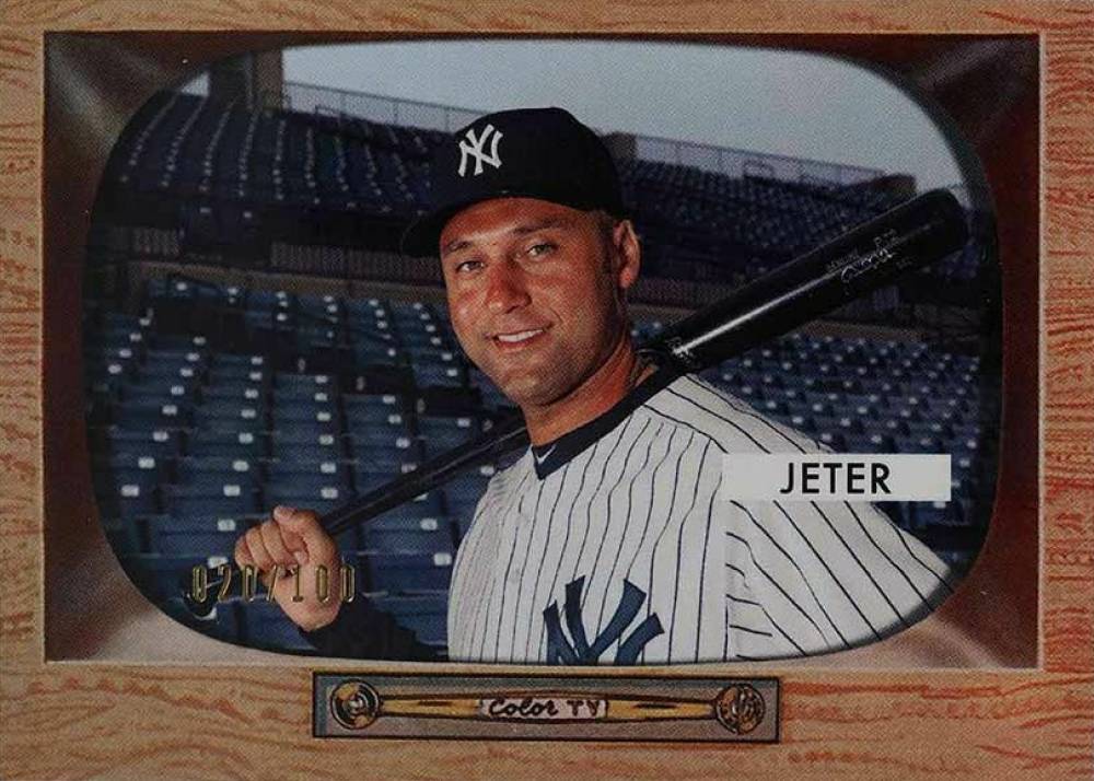 2020 Topps Transcendent Collection VIP Party Derek Jeter Through the Years Derek Jeter #55BB Baseball Card