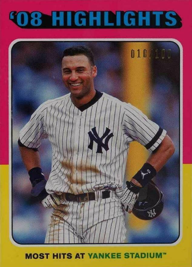 2020 Topps Transcendent Collection VIP Party Derek Jeter Through the Years Derek Jeter #75TH Baseball Card