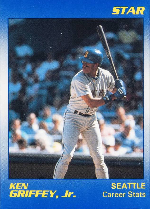 1990 Star Ken Griffey Jr. Blue Ken Griffey Jr. #2 Baseball Card