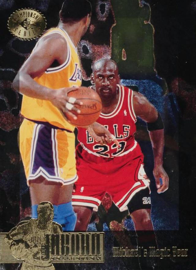 1995 SP Jordan Collection Michael Jordan #JC21 Basketball Card