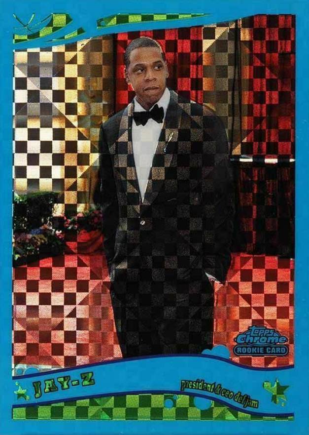 2005 Topps Chrome Jay-Z #217 Basketball Card