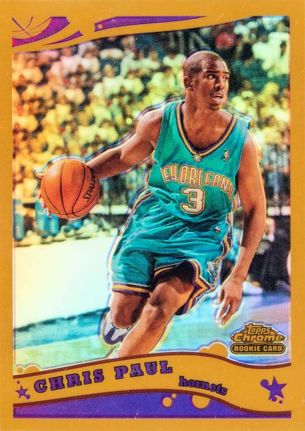 2005 Topps Chrome Chris Paul #168 Basketball Card