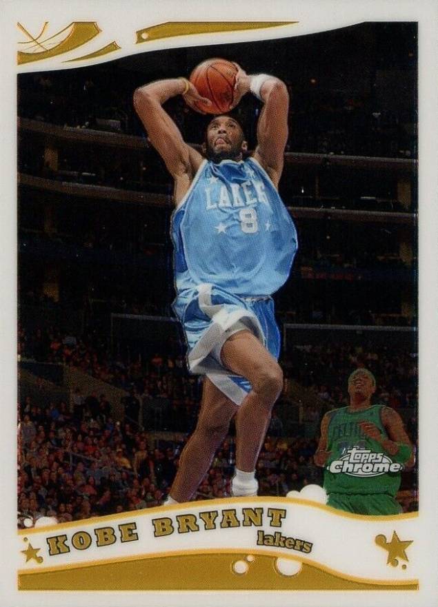 2005 Topps Chrome Kobe Bryant #40 Basketball Card