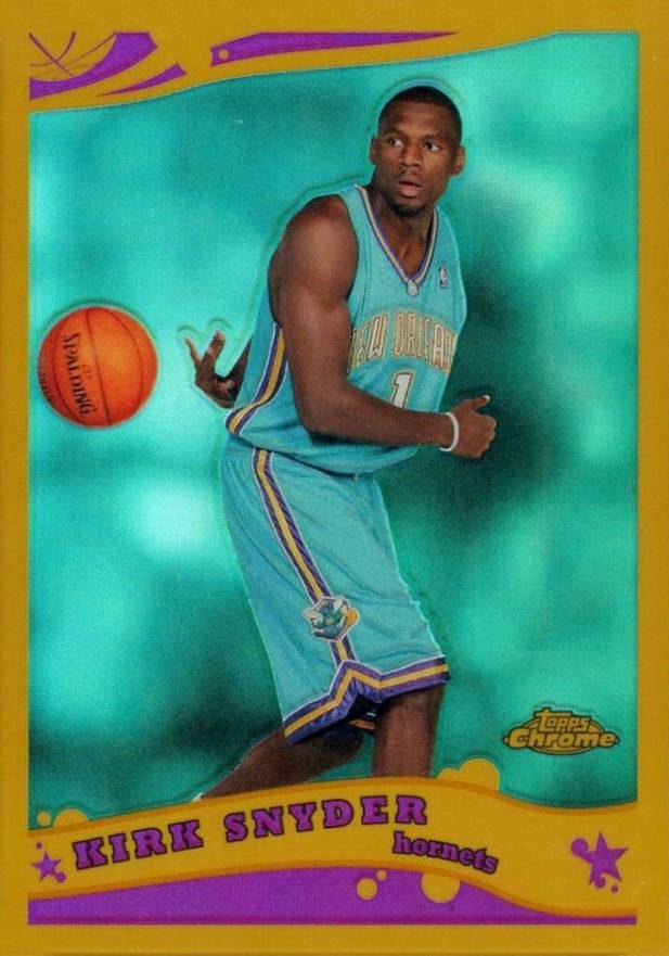 2005 Topps Chrome Kirk Snyder #122 Basketball Card