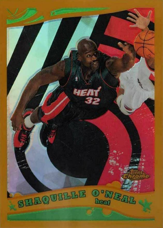 2005 Topps Chrome Shaquille O'Neal #54 Basketball Card