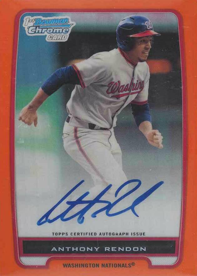 2012 Bowman Prospects Anthony Rendon #BCP88 Baseball Card