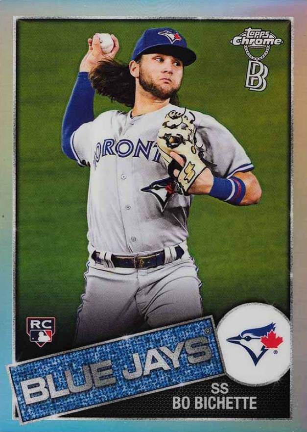 2020 Ben Baller Chrome 1985 Topps Bo Bichette #85TC2 Baseball Card