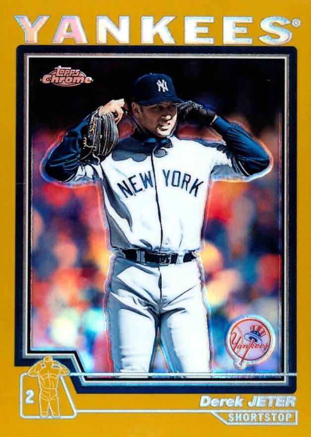 2004 Topps Chrome Derek Jeter #20 Baseball Card