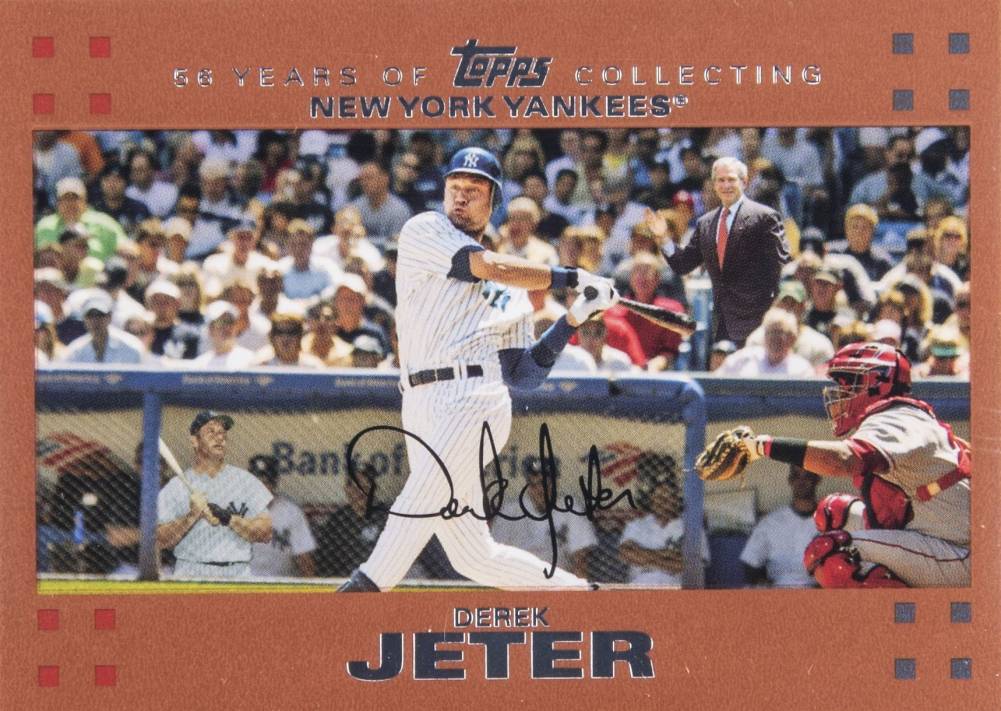 2007 Topps Derek Jeter #40 Baseball Card