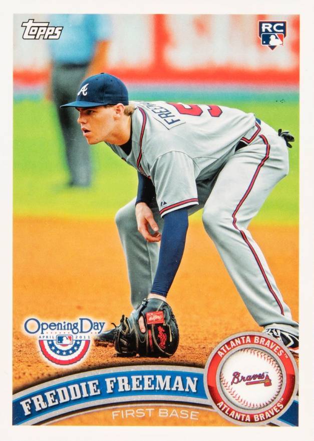 2011 Topps Opening Day Freddie Freeman #70 Baseball Card