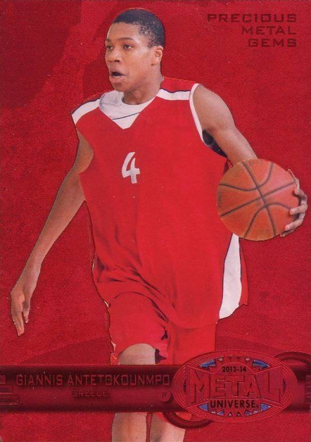 2013 Fleer Retro  Giannis Antetokounmpo #252 Basketball Card