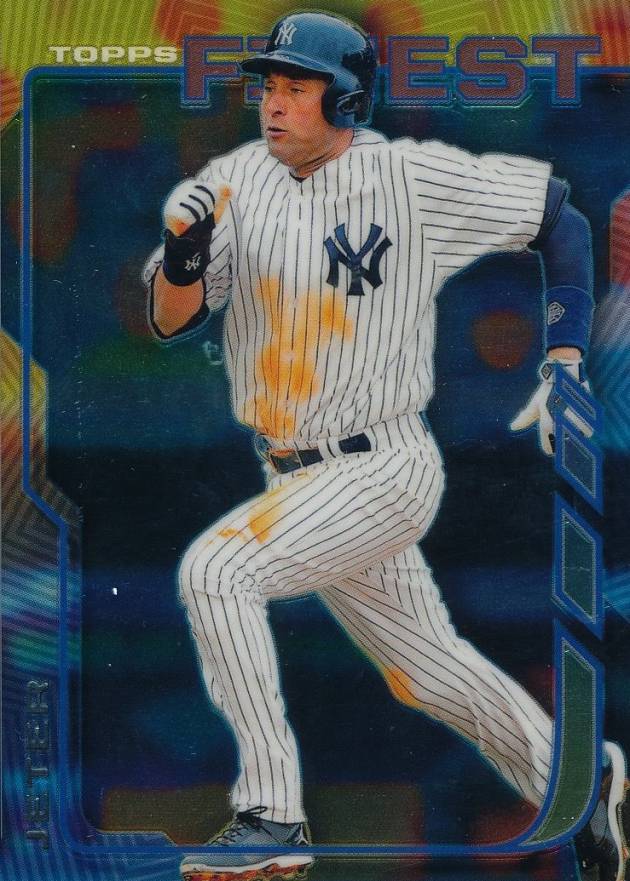 2014 Finest Derek Jeter #54 Baseball Card