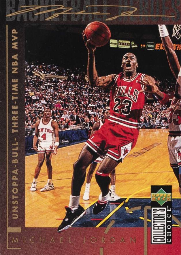 1994 Collector's Choice International Michael Jordan #214 Basketball Card