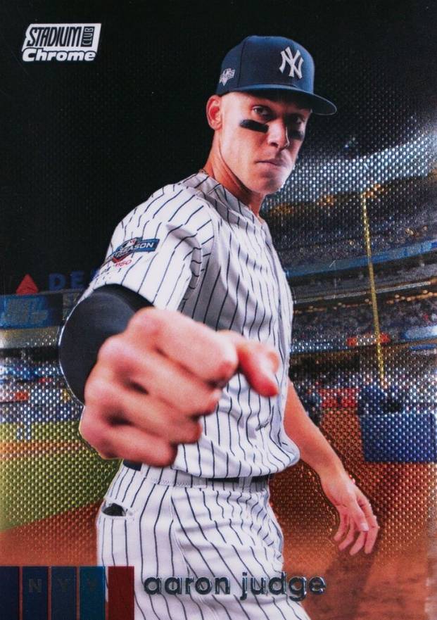 2020 Stadium Club Chrome Aaron Judge #138 Baseball Card