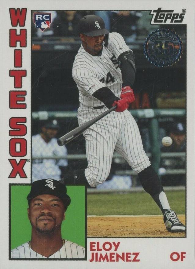 2019 Topps Update 1984 Topps Baseball Eloy Jimenez #84-9 Baseball Card