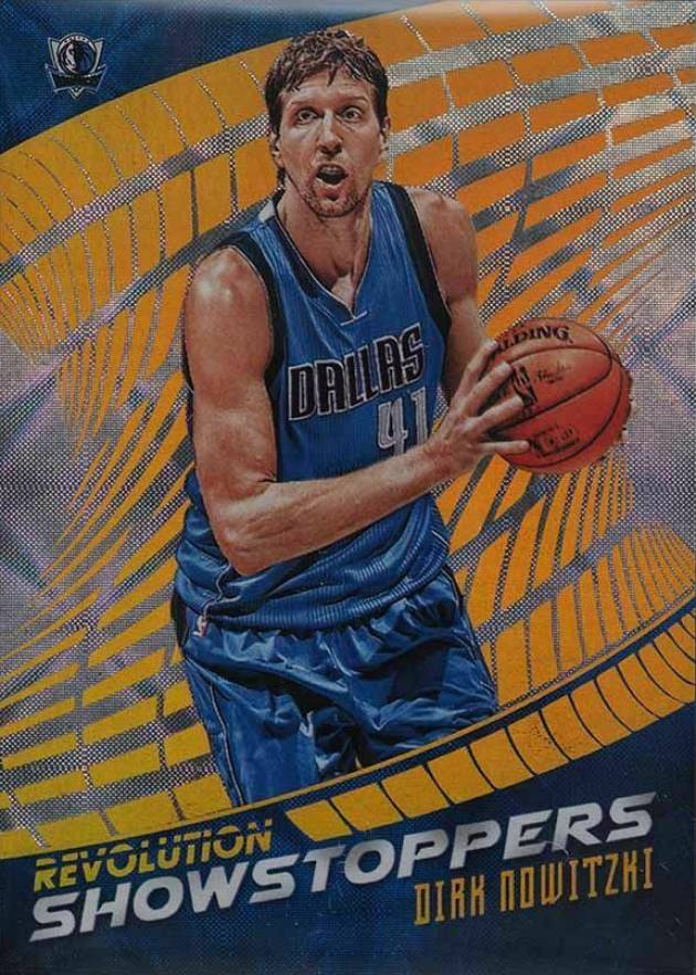 2015 Panini Revolution Showstoppers Dirk Nowitzki #8 Basketball Card