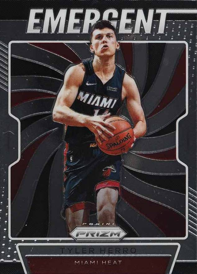 2019 Panini Prizm Emergent  Tyler Herro #5 Basketball Card