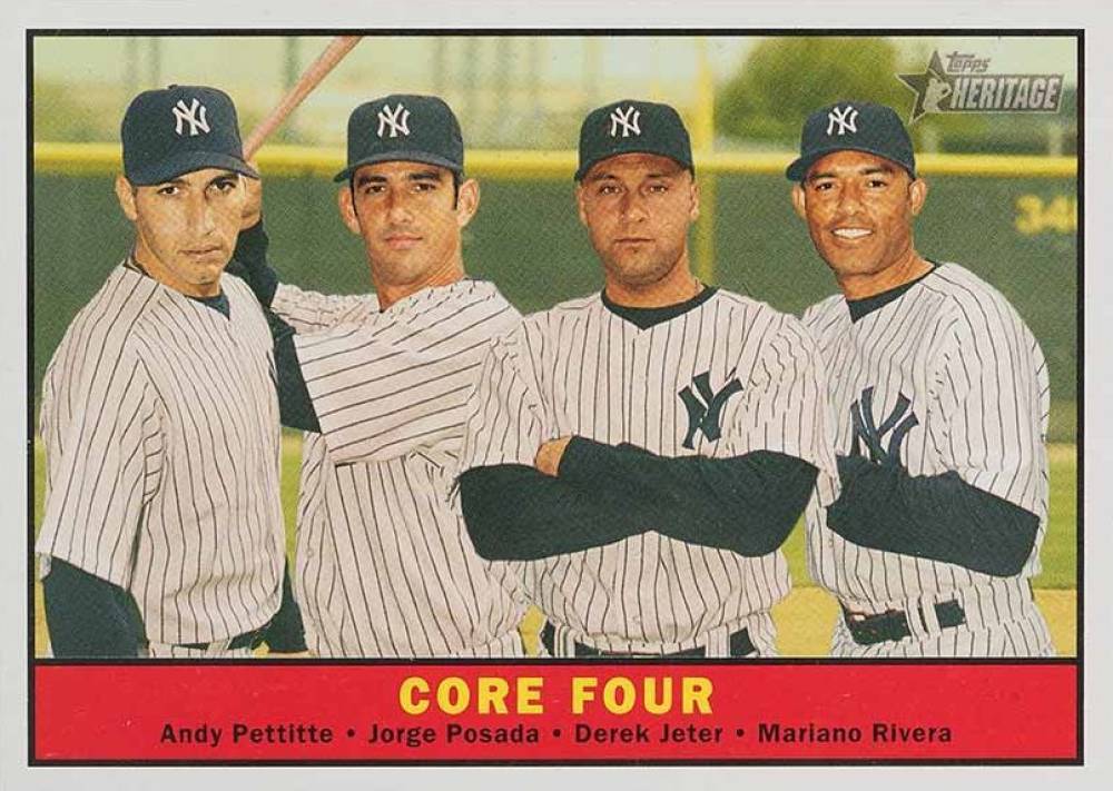 2010 Topps Heritage  Core Four #411 Baseball Card