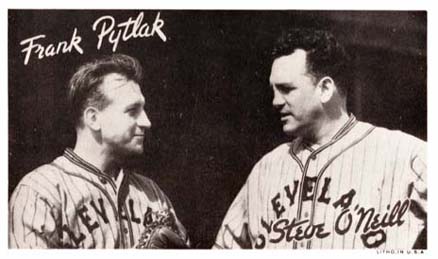 1936 Goudey Premiums-Type 1-Wide Pen Steve O'Neill/Frank Pytlak # Baseball Card