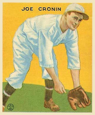 1933 Goudey Joe Cronin #109 Baseball Card