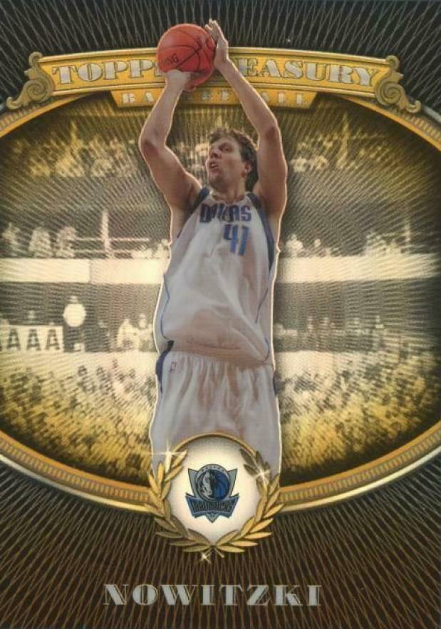 2008 Topps Treasury Dirk Nowitzki #41 Basketball Card