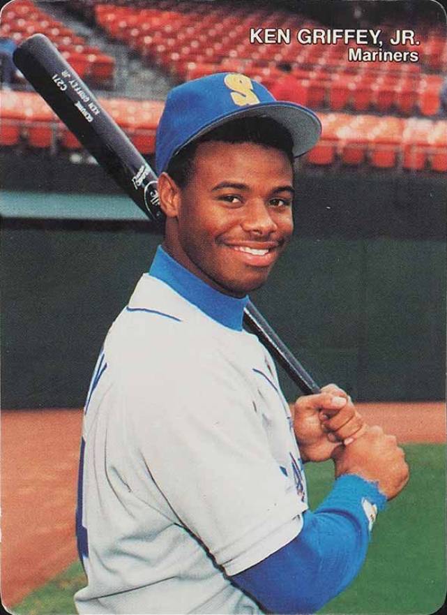 1990 Mother's Cookies Mariners Ken Griffey Jr. #3 Baseball Card