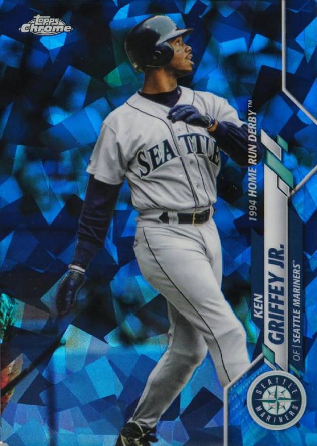 2020 Topps Chrome Update Sapphire Edition Ken Griffey Jr. #150 Baseball Card