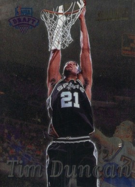 1997 Stadium Club  Tim Duncan #201 Basketball Card