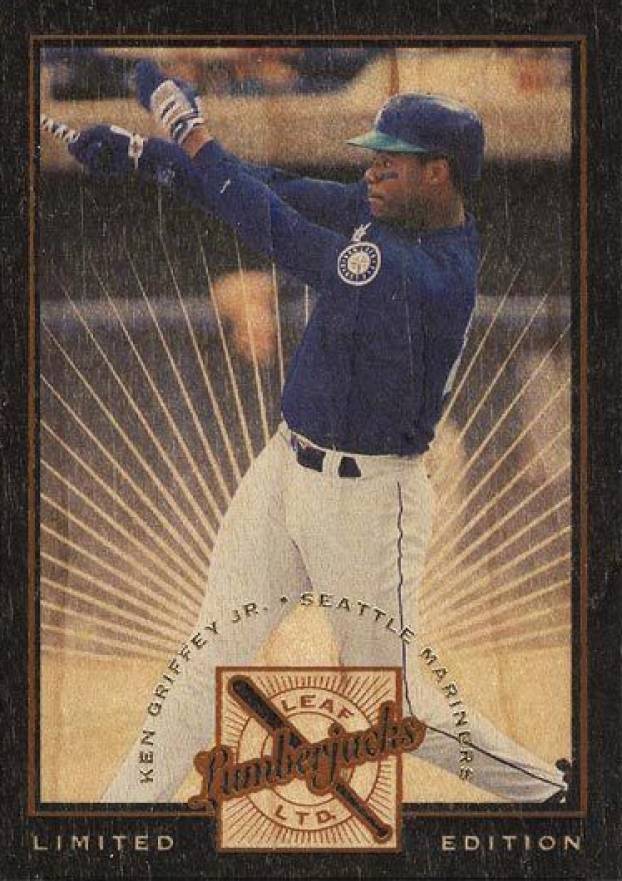 1996 Leaf Limited Lumberjacks Ken Griffey Jr. #1 Baseball Card