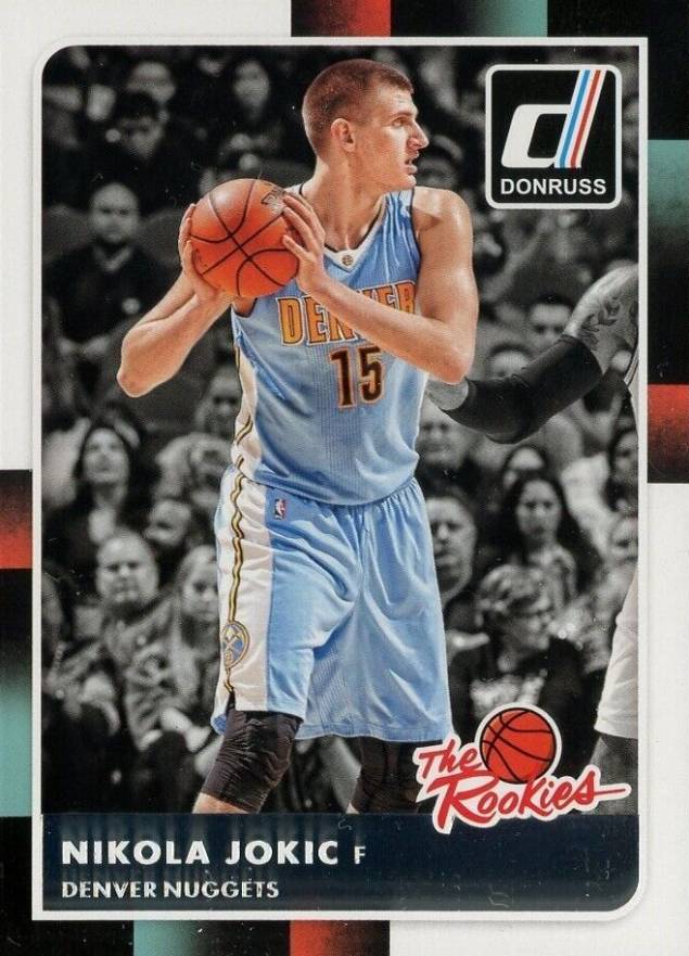 2015 Panini Donruss The Rookies Nikola Jokic #43 Basketball Card