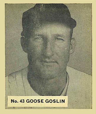 1936 Goudey World Wide Gum  Goose Goslin #43 Baseball Card